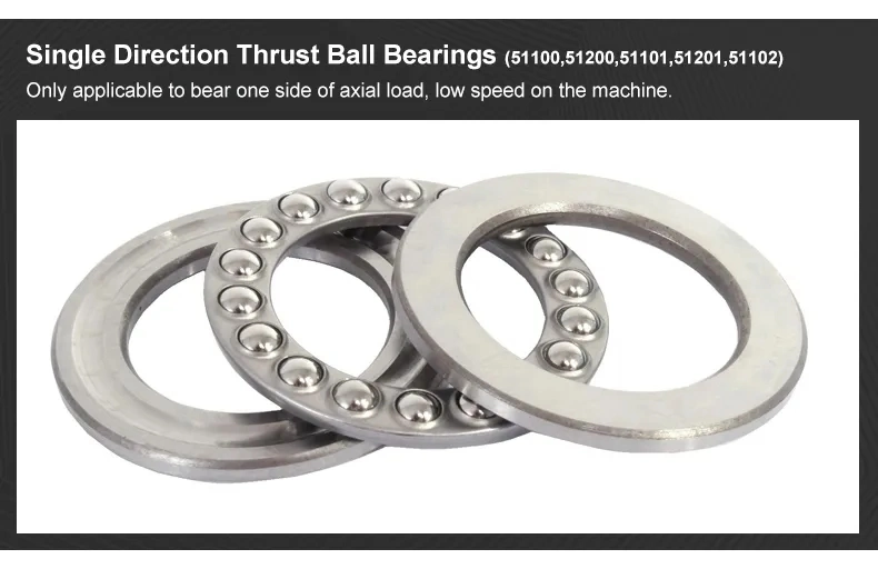 Gcr15 High Quality Thrust Bearing Manufacturer 51322 51324 51326 51328 Thrust Ball Bearing
